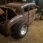 5Window01 5Window01 150x150 The 6 deuce roadster and GMC COE car hauler near completion, plus a couple more project cars in the works.