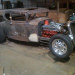 5Window02 5Window02 150x150 The 6 deuce roadster and GMC COE car hauler near completion, plus a couple more project cars in the works.